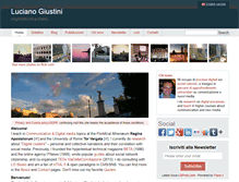 Tablet Screenshot of lucianogiustini.org